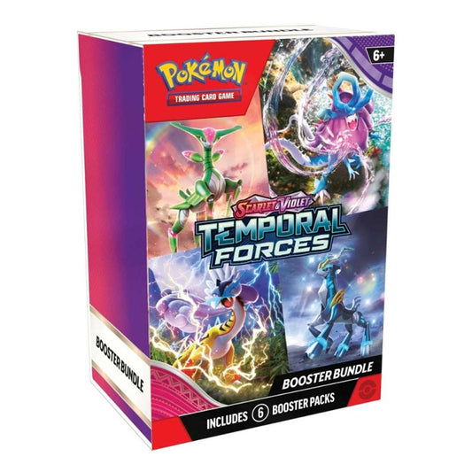 Pokemon: Scarlet & Violet - Temporal Forces - Booster Bundle - Preorder