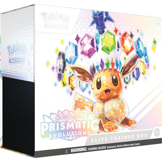 Pokemon Trading Card Game Prismatic Evolutions Elite Trainer Box