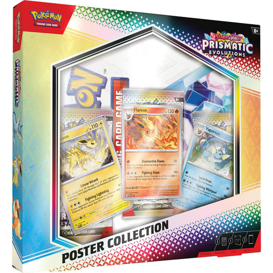 Pokemon Trading Card Game Prismatic Evolutions Poster Collection