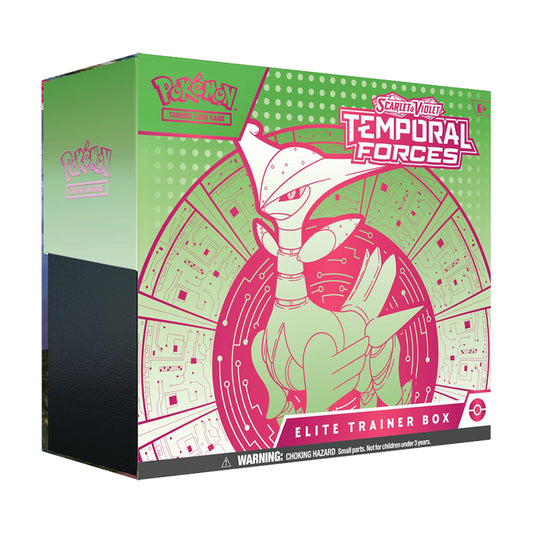 Pokémon SV: Temporal Forces Elite Trainer Box [Iron Leaves] - Preorder